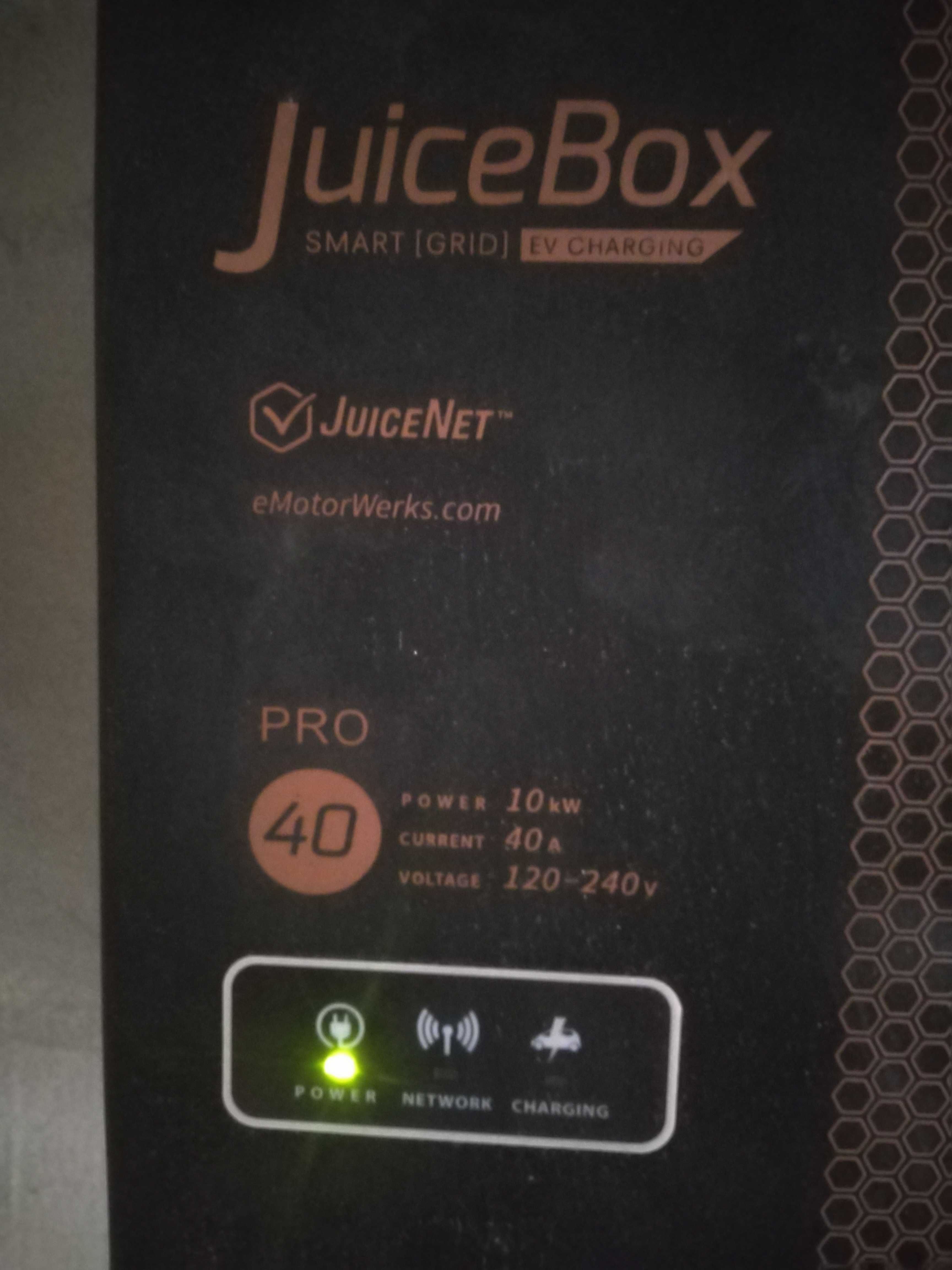 Знаменита американська зарядна станція JuiceBox Pro 40 (J1772,40А)