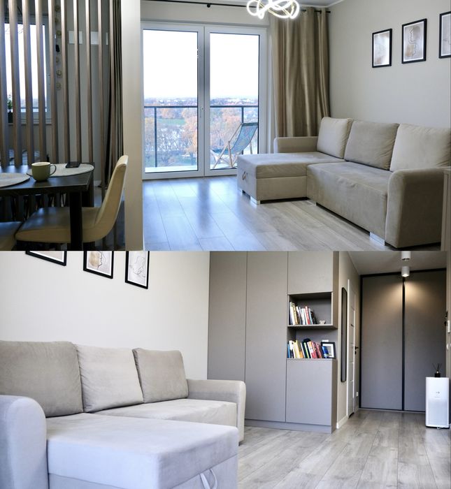 Nowoczesny apartament | 35m2 | duży balkon | Odra |Browary Wrocławskie