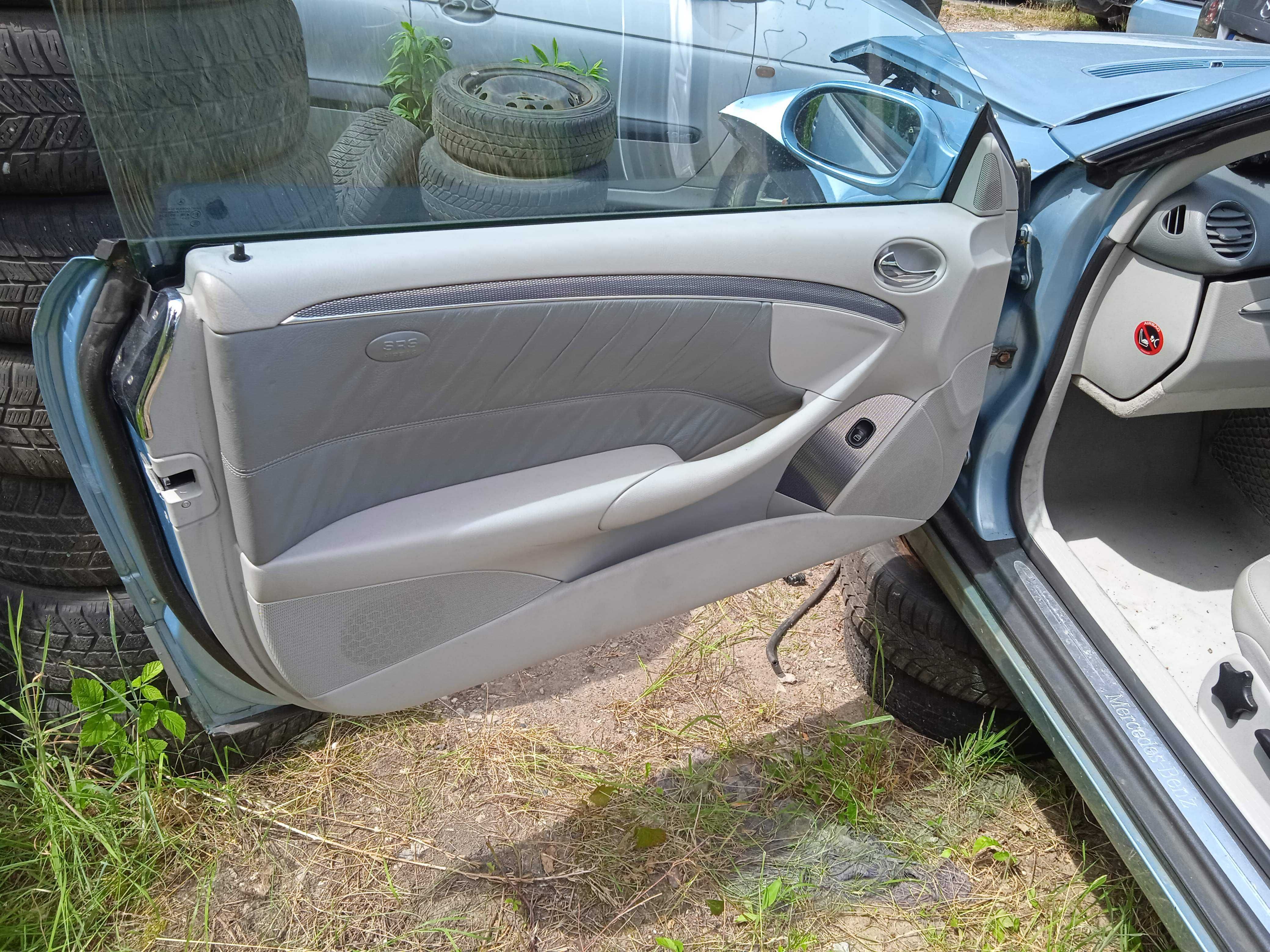 Mercedes W209 coupe fotele-wnętrze