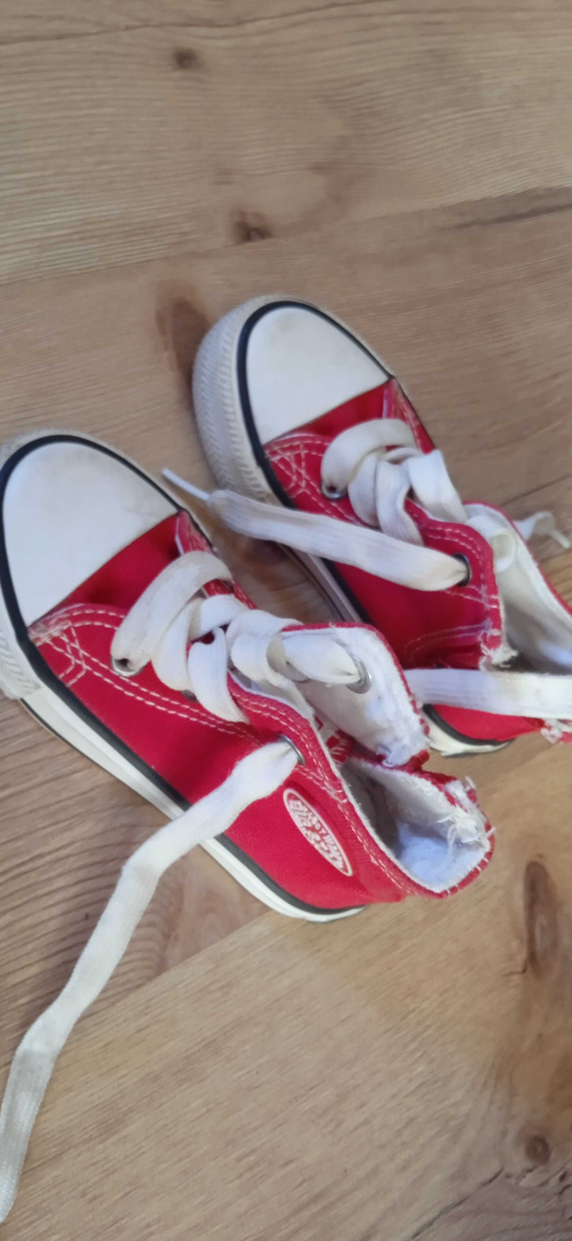 Buciki trampki big star okazja 21 czerwone