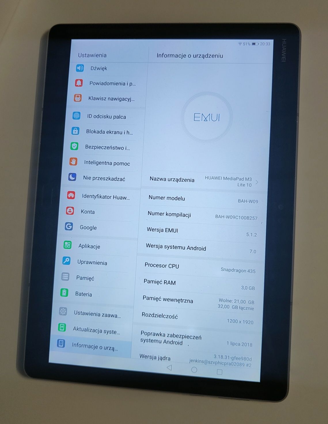 Huawei Mediapad M3 Lite 10