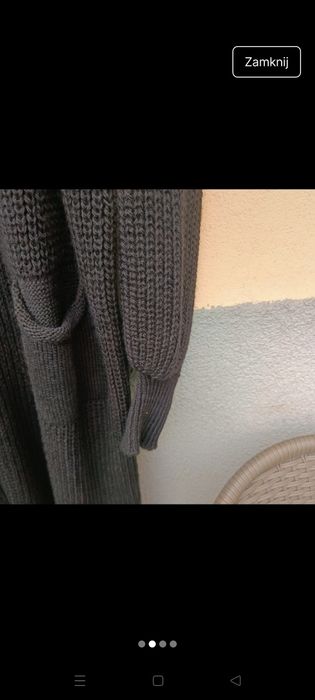 Nowy sweter - kardigan