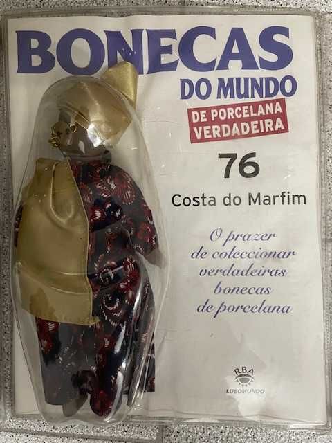 Bonecas do Mundo em porcelana (5+75) - Edição Lusomundo