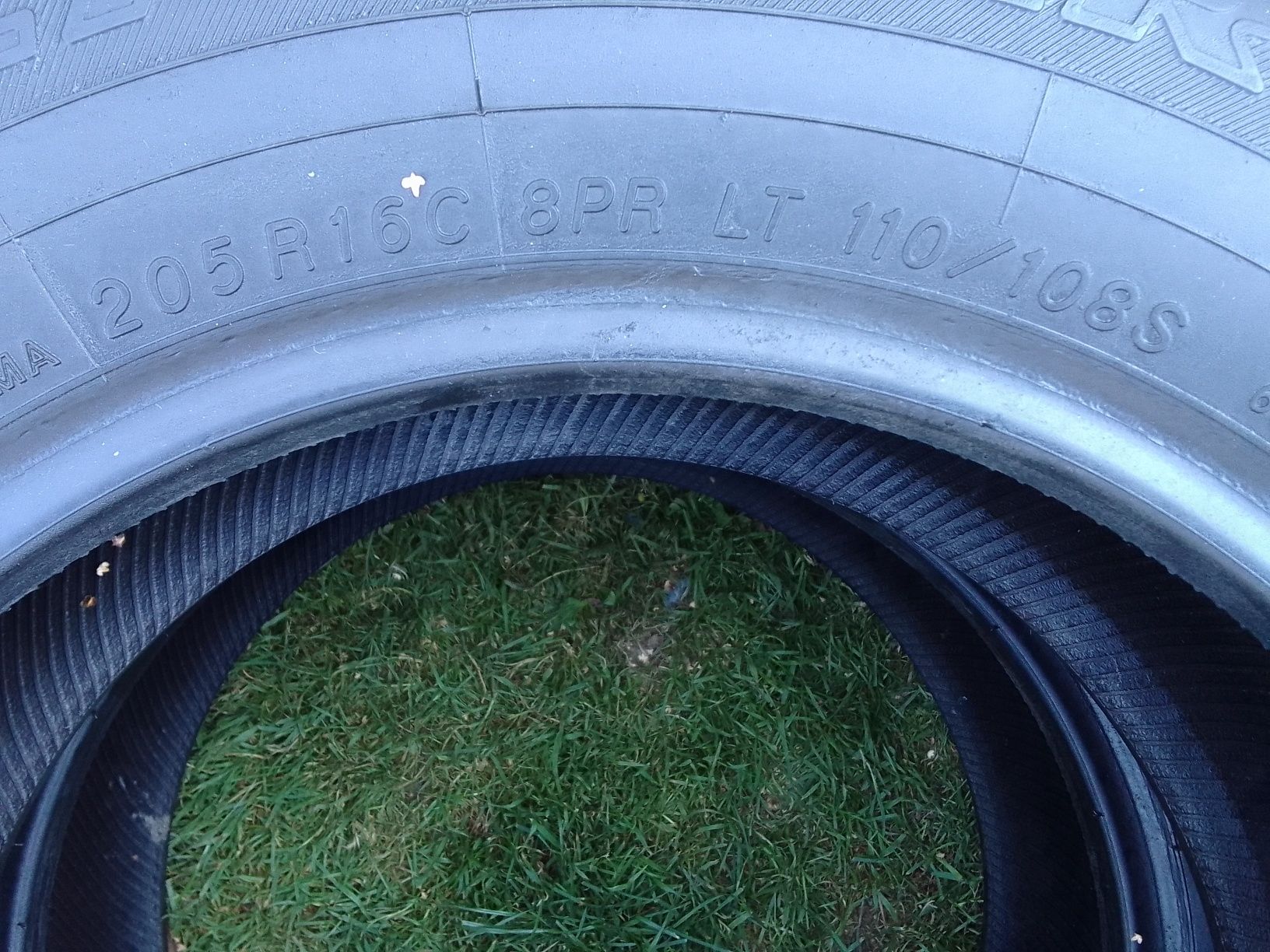 2 Opony letnie 205r16C YOKOHAMA 2022r 6mm