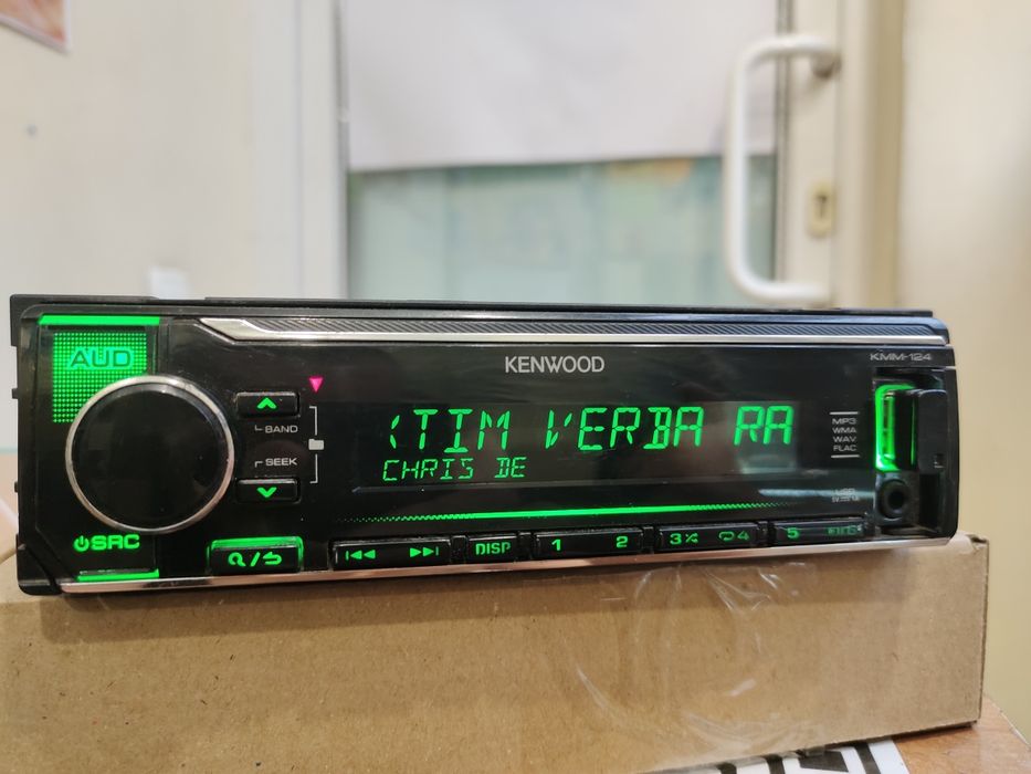Магнітола USB Kenwood kmm-124, доставка