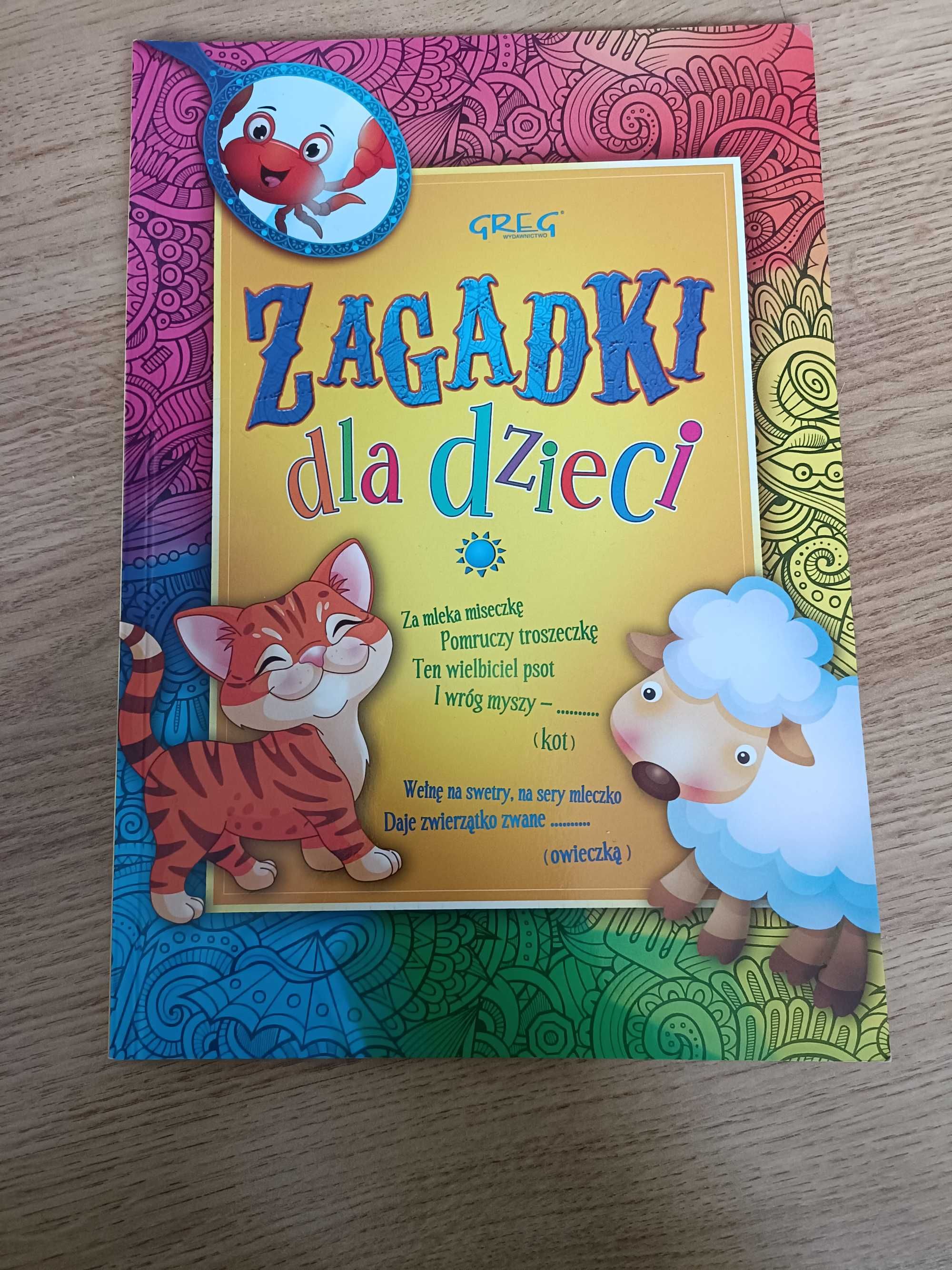 Do sprzedaży 2 książki legendy polskie i zagadki dla dzieci