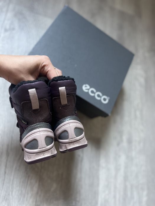 Зимние термо ботинки ecco новые