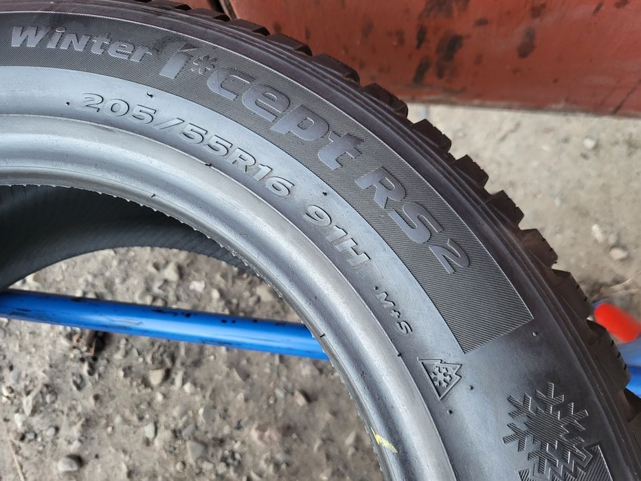 205/55/16 R16 Hankook Winter I'cept RS2 4шт ціна за 1шт зима шини