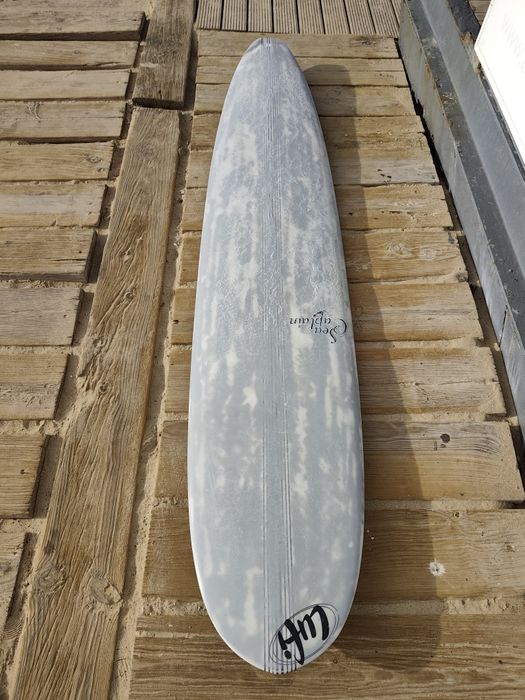Longboard Lufi Sea Captain 9'1 EPS - White w/ carbon