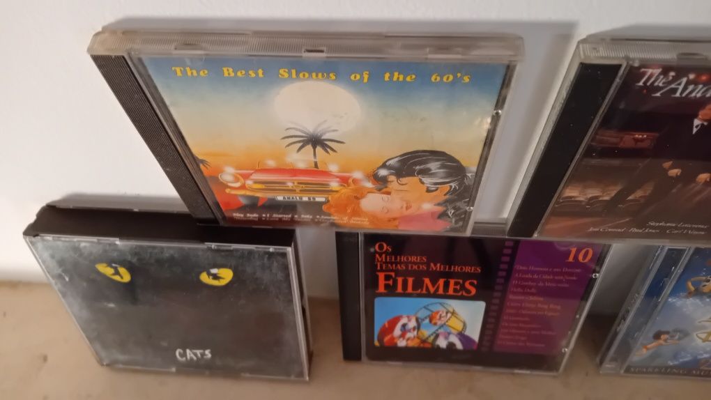 Conjunto de CD's originais- Musicais