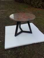 stolik marmurowy new designe metalowa konstrukcja nierdzewny!!