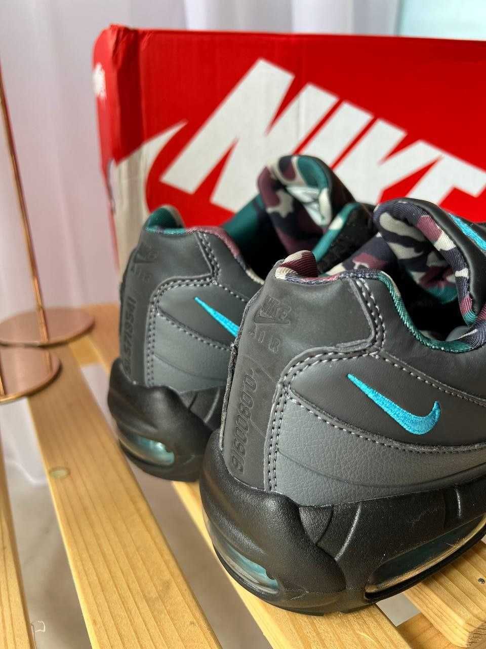 в наявності Чоловічі кросівки - nike air max 95 corteiz топ якість