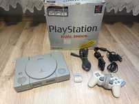 Konsola PlayStation 1 PSX + pad + pad + karton + karta pamięci