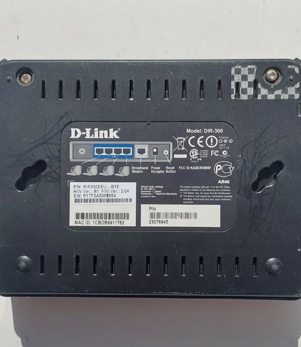 Роутер на запчасти. Модель TD-W8101G  VER 2.2  / D-Link DIR 300