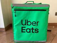 Plecak termiczny Uber Eats dla dostawców jedzenia