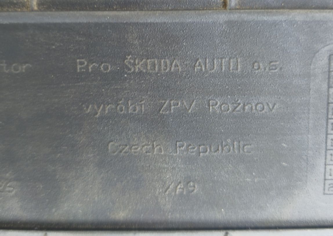 Килимок, коврик в багажник Skoda Octavia A7