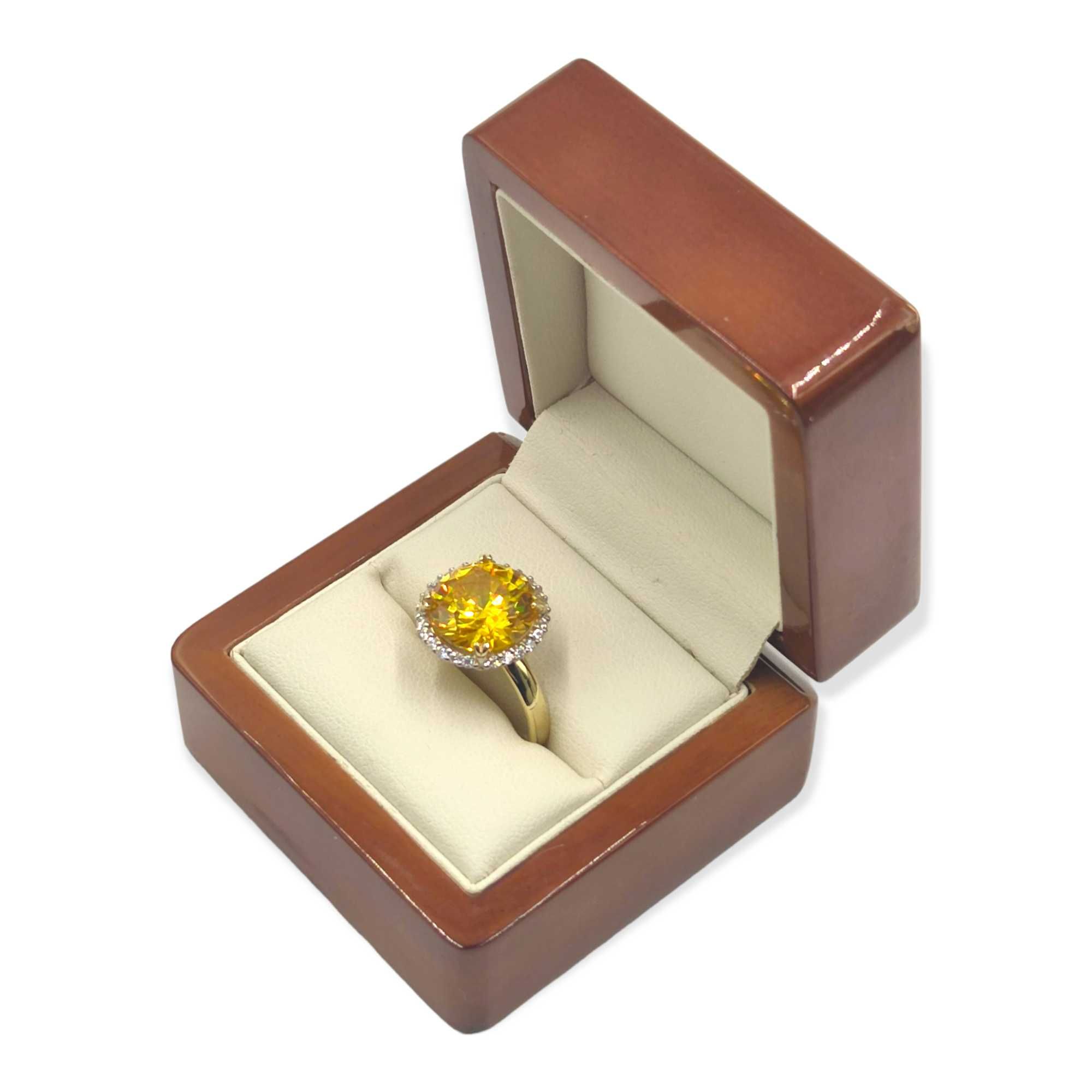 Nieużywany złoty pierścionek pr.333 8k - PLUS Lombard