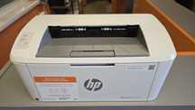 Принтер лазерный сетевой HP LaserJet M110we + 3 полных картриджа