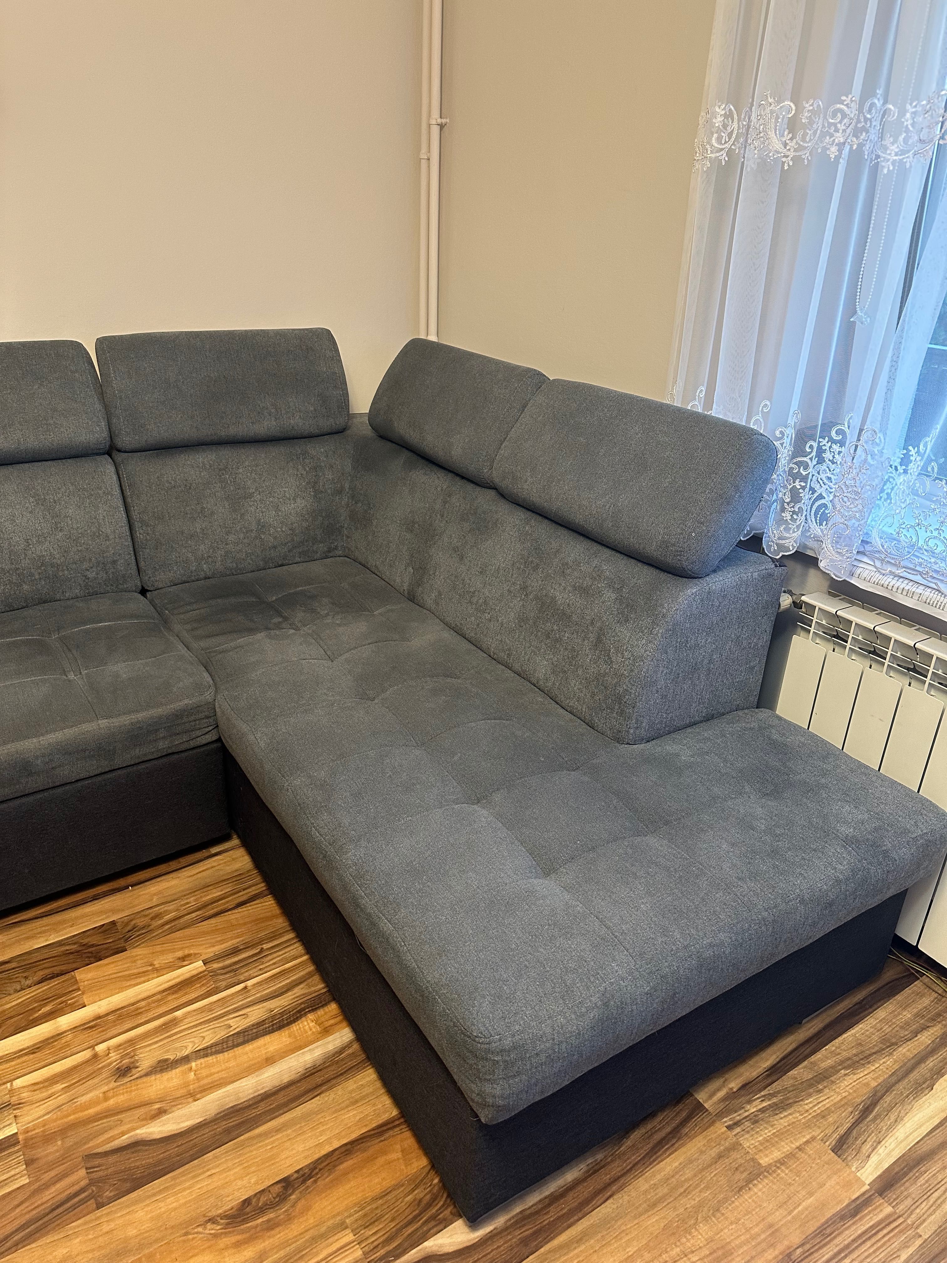 Narożnik z funkcją spania