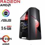 Ігровий Комп'ютер, Ryzen 5 5500,RX580 8gb,16GB DDR4,ssd 128gb 1TB HDD