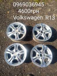 Диски титани 13 4 100 Volkswagen R13