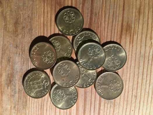 Moedas portuguesas de escudos/Coleccionador/Numismática