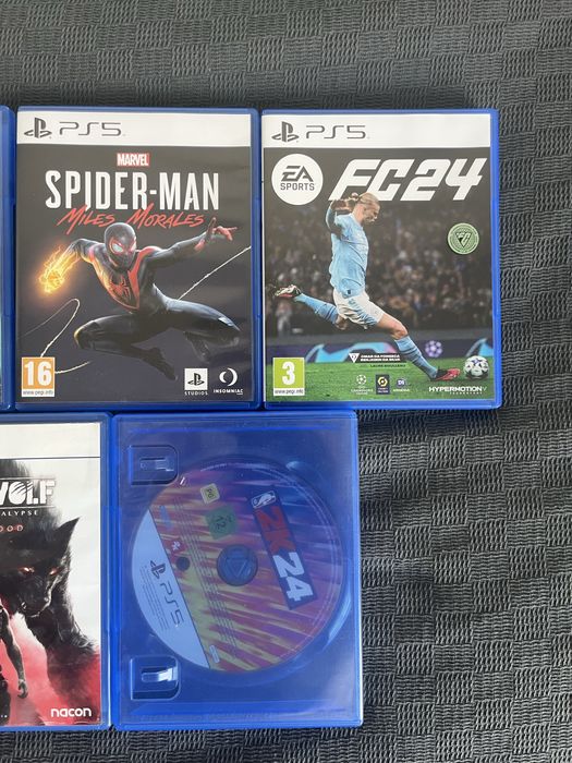 Coleção de jogos PS5