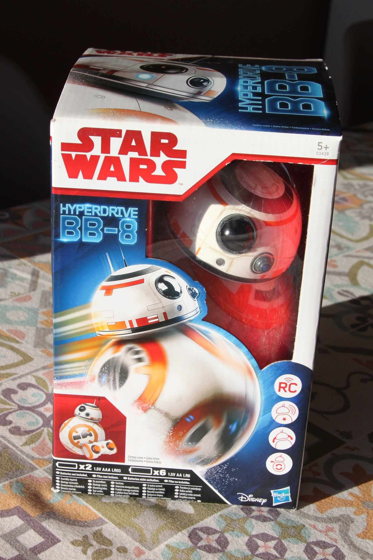 Star Wars Hyperdrive BB-8 Disney com controlo remoto - Novo e Selado
