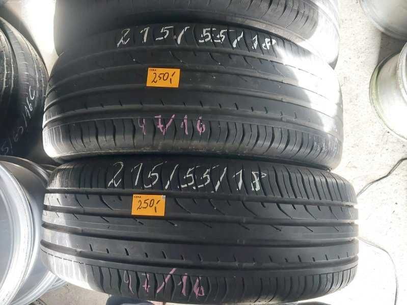 Opony Continental 215/60r17 rok 47/16