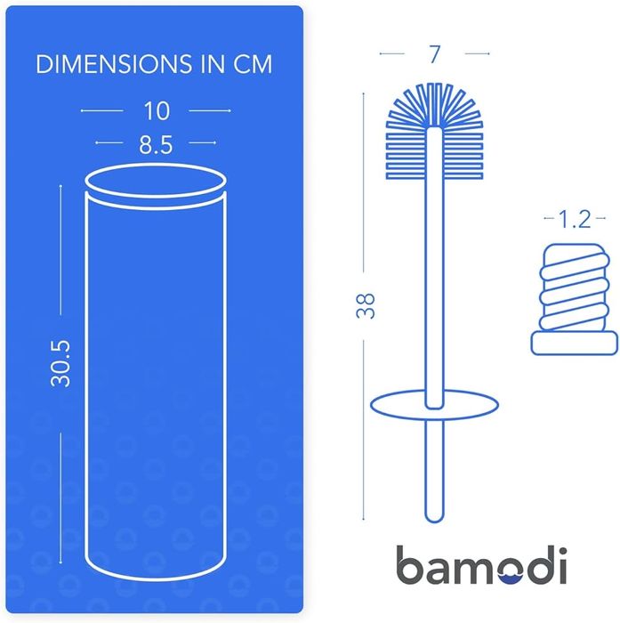 Bamodi zestaw szczotek toaletowych