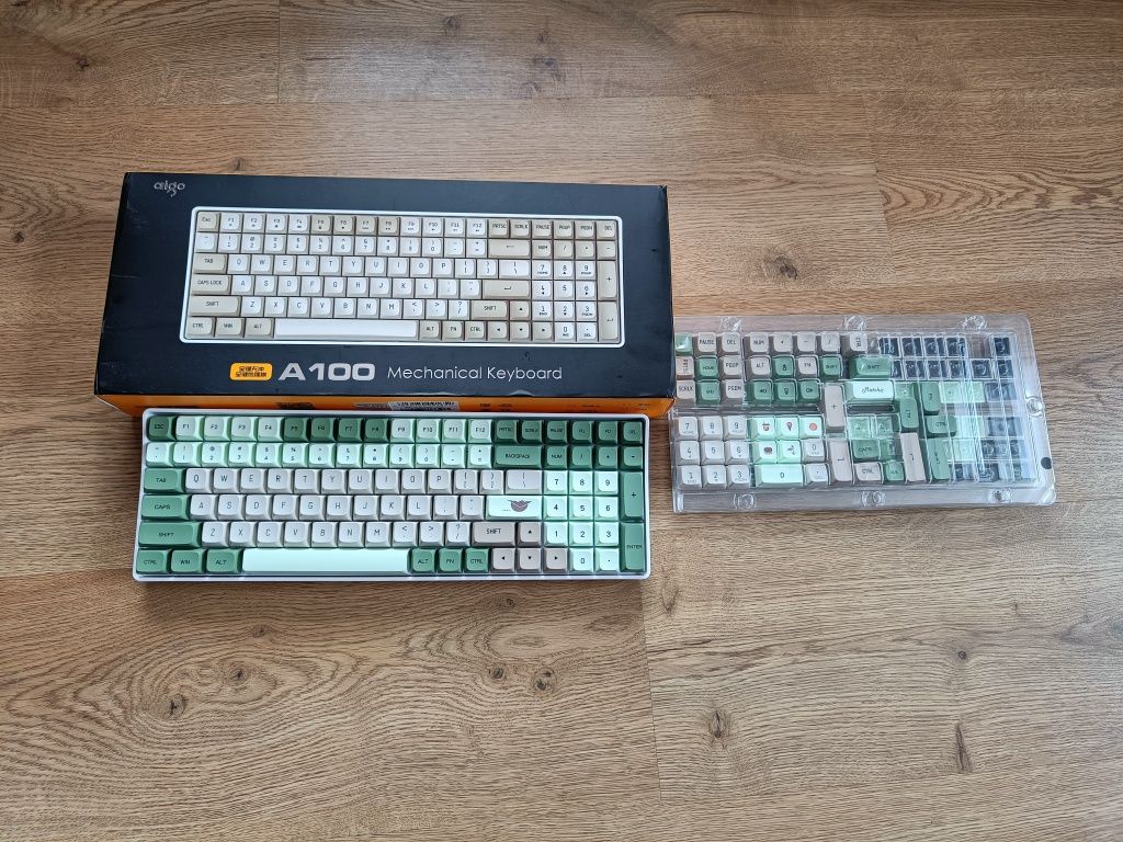 Механічна клавіатура Aigo A100 + змінні кейкапи