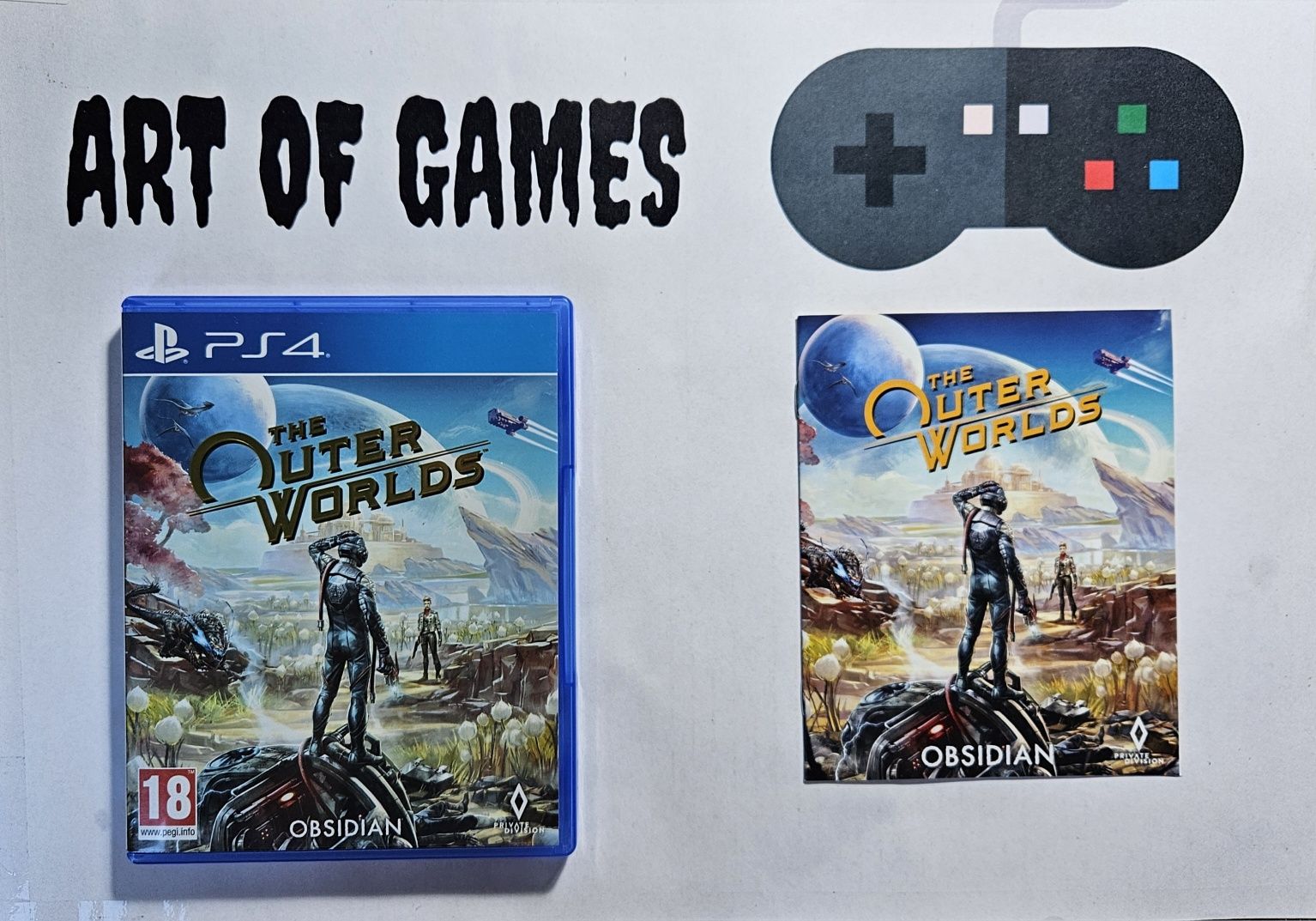 Outer Worlds PL Ps4 Ps5 Playstation 4 5 Ideał