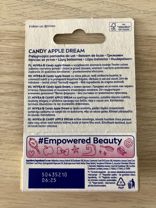 Pomadka nivea Disney Princess