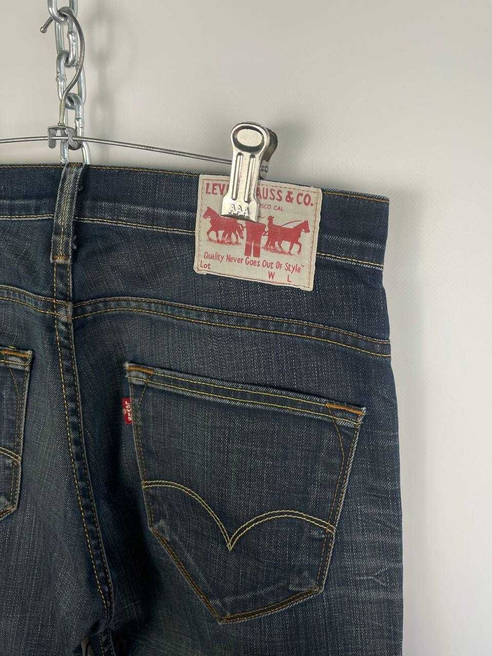 Чоловічі сині джинси levis 504