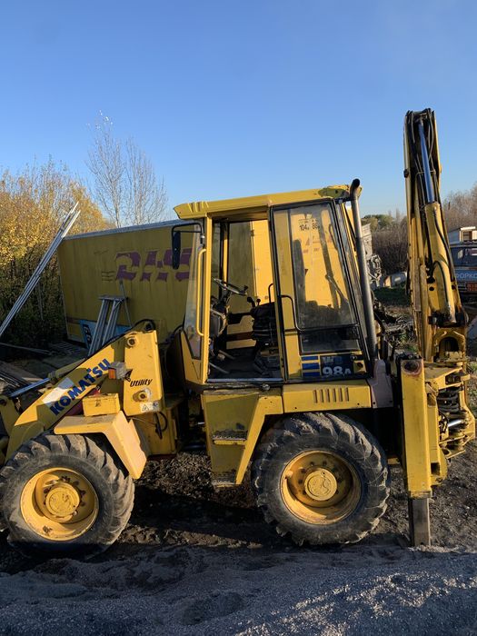 Екскаватор навантажувач komatsu wb98a 2003 року