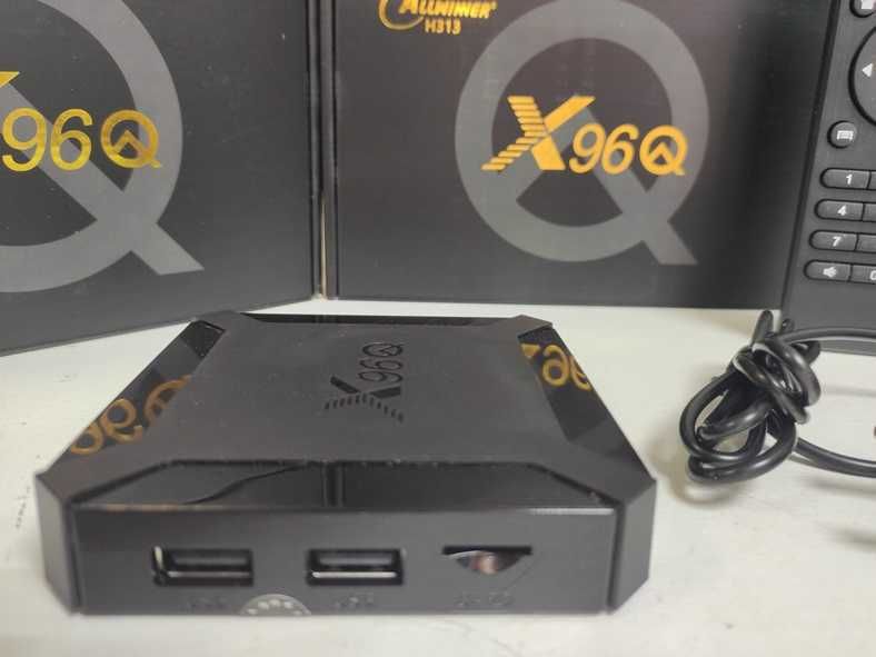Smart TV Box Android X96Q 2/16 Смарт ТВ приставка Андроид YouTube