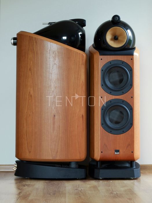 B&W Bowers Wilkins 802D cherrywoood, kolumny, komplet, stan idealny