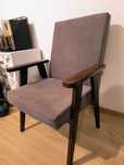 Fotel klubowy PRL - meble Bogart