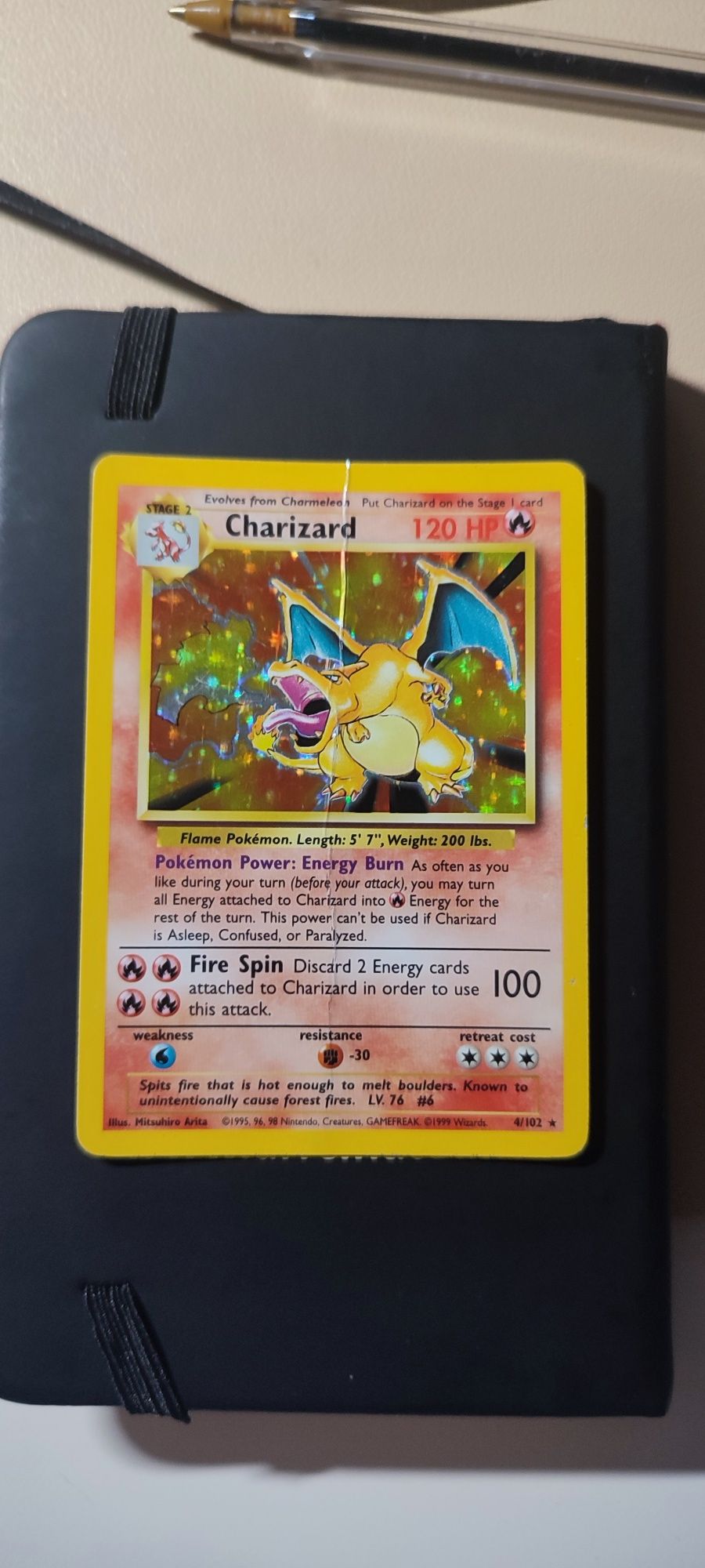 Pokémon charizard base set