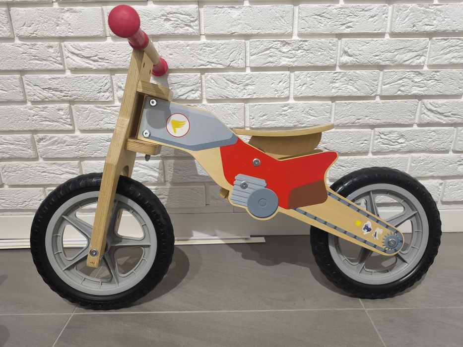 Rowerek biegowy Playtive dla dziecka dziecięcy motocykl Lidl Playtive