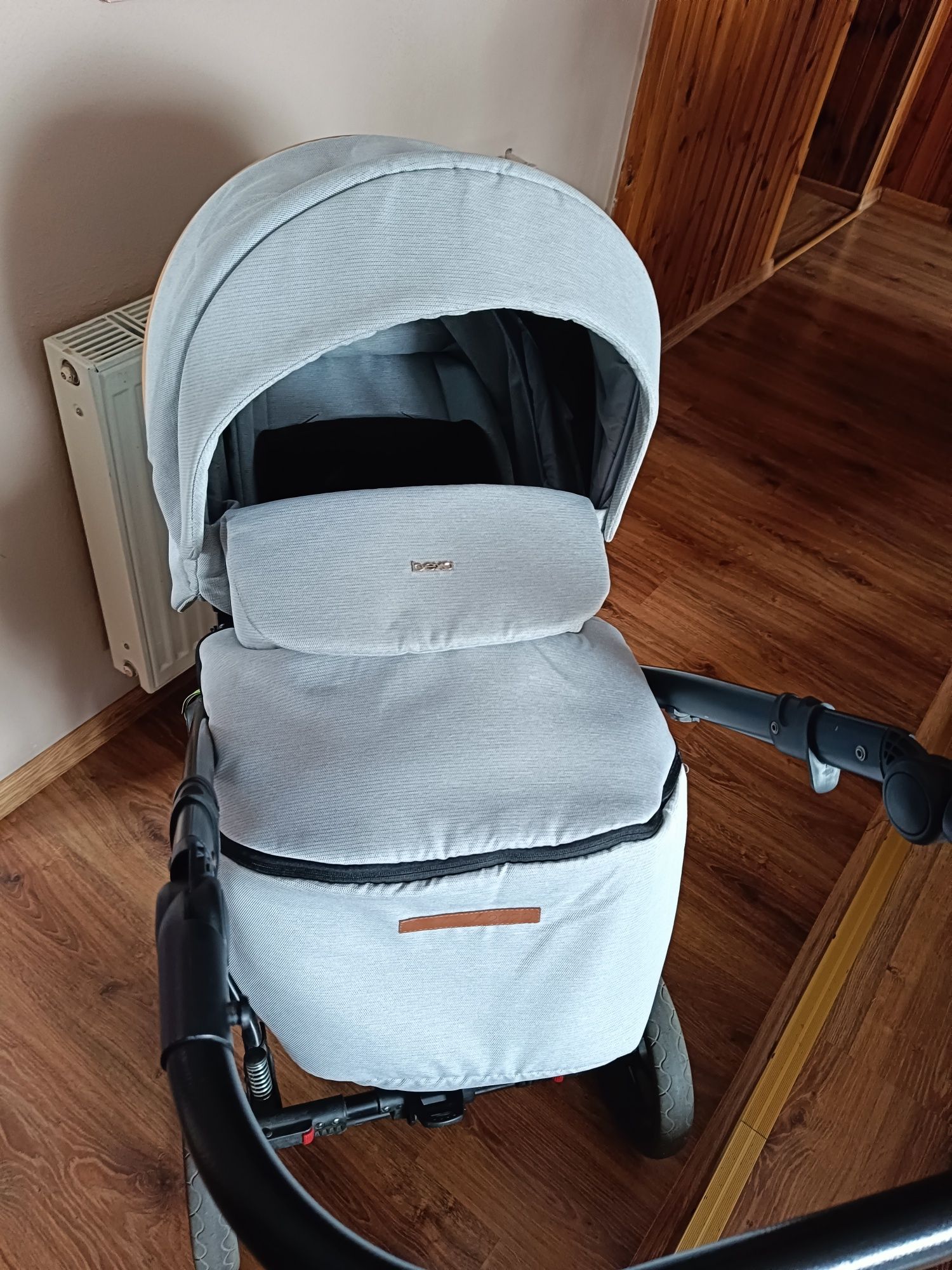 Wózek bexa ideal brąz 2w1