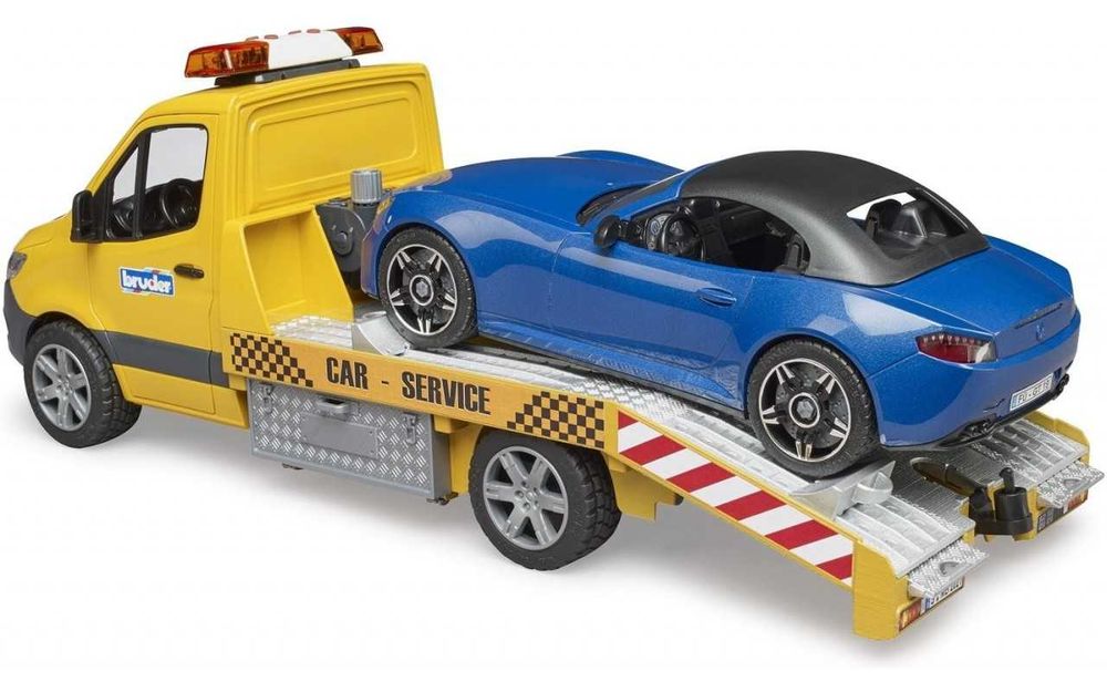 Евакуатор Mercedes Sprinter з родстером, світло та звук Bruder 02675