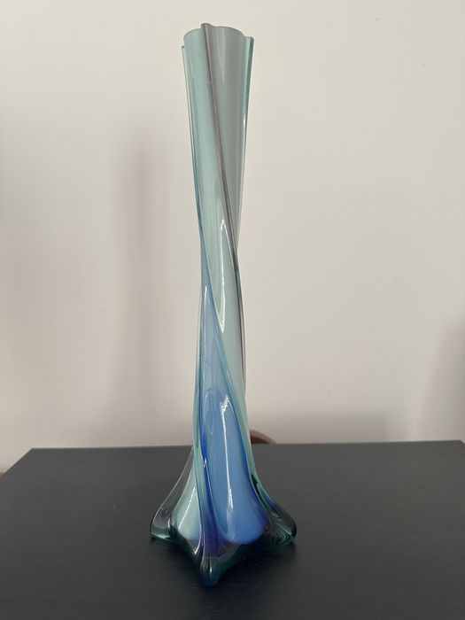 Wazon szklany kolorowy