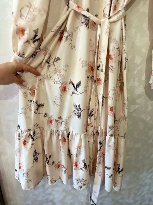 Сукня літня в квітку Fabric 17 Розмір М-L