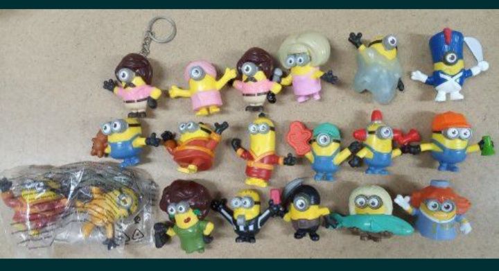 Bolas pokébolas, TY, PEZ, miniuns, SPONGEBOB, happy meal