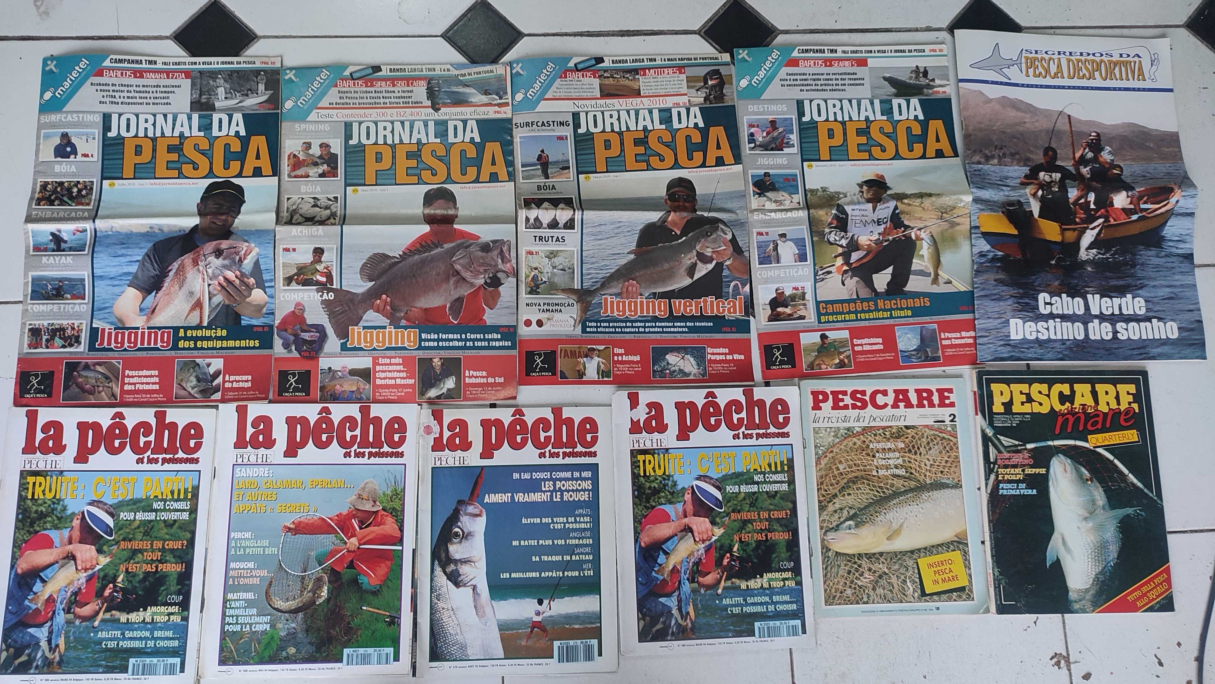 Lote 40 Revistas de Pesca