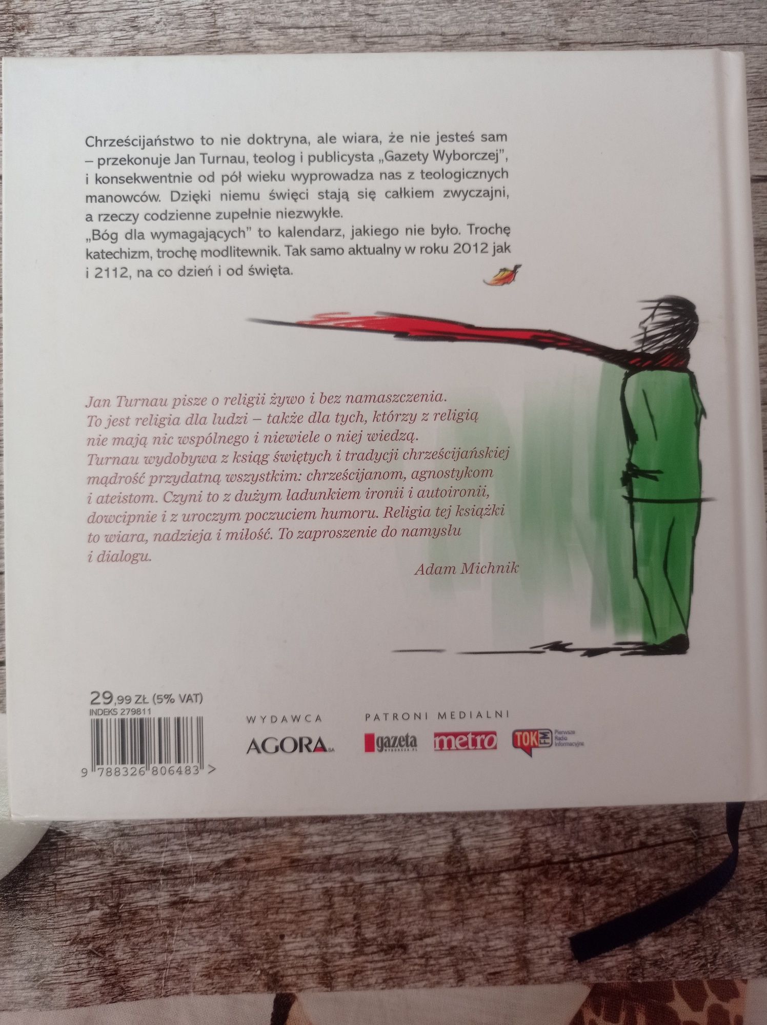 Książka Bóg dla wymagających Jan Turnau na święta i nie tylko religia