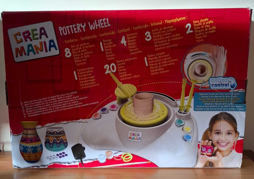 Creamania - Torno de Oleiro ( Pottery Wheel )