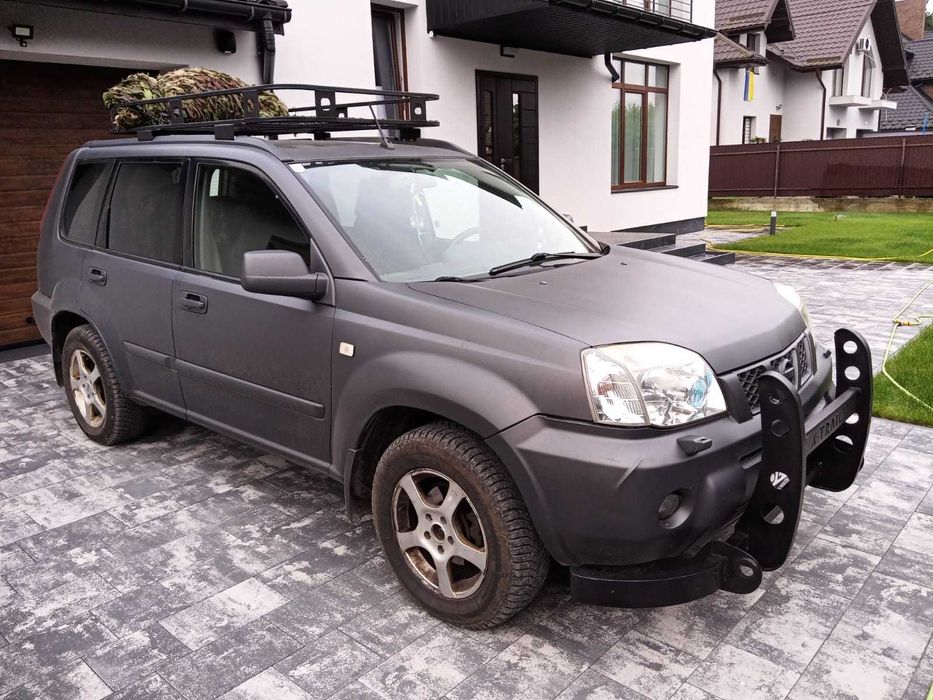 Бампер Nissan X-Trail T30 захист, передний обвес, кенгурятник