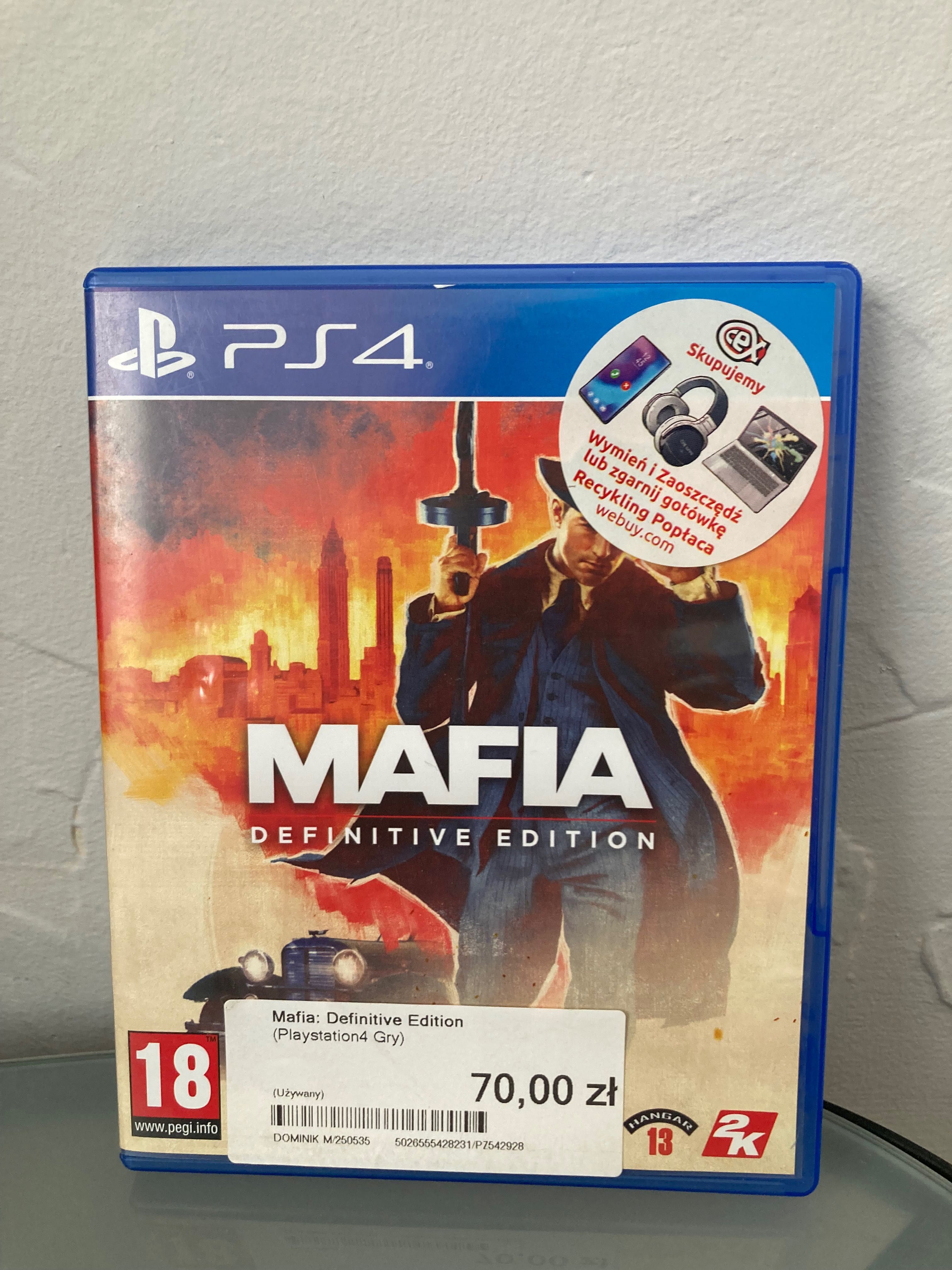 Mafia Definitive Edition PS4